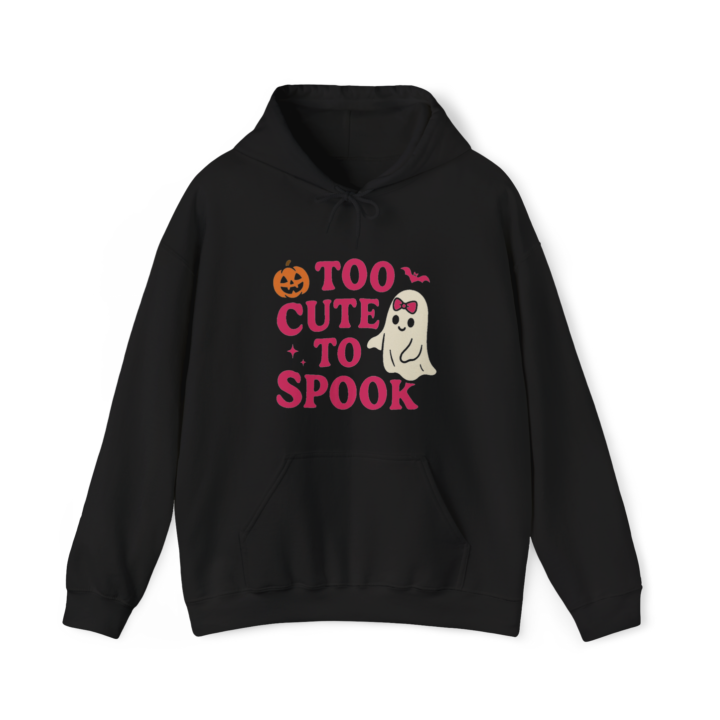 Too Cute to Spook Hoodie| Too cute to spook, too cozy to take off – Stay warm, stylish, and adorable all season long