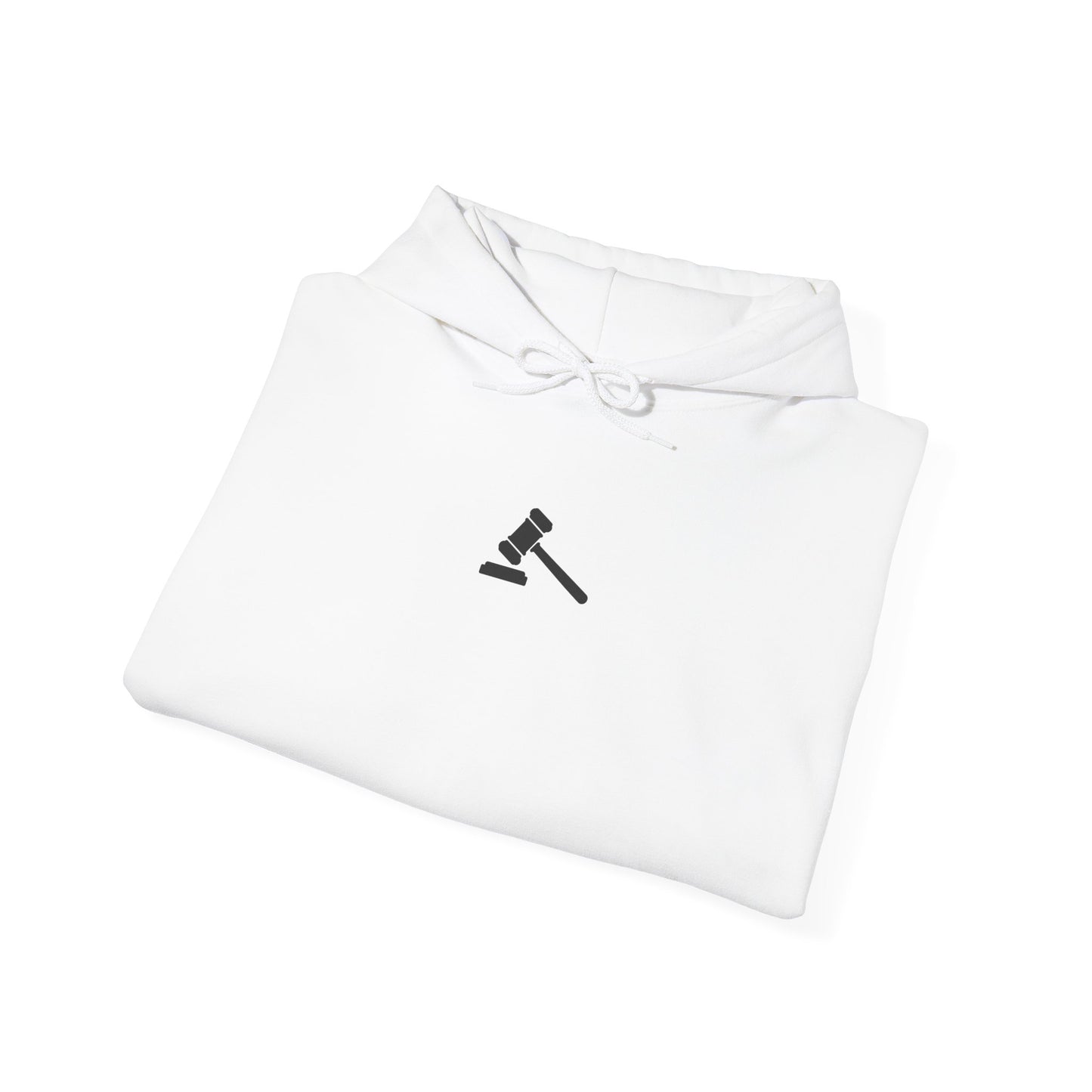 Humorous Law-Themed Hoodie for Legal Minds - Justice served with a side of study chaos.” – Stay cozy while you prep your next case.