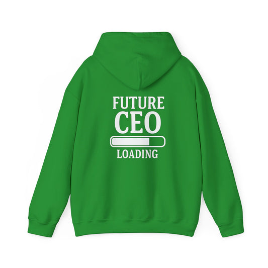 Loading Future CEO Hoodie - Success takes time… and a comfy hoodie – Stay cozy while your CEO status loads