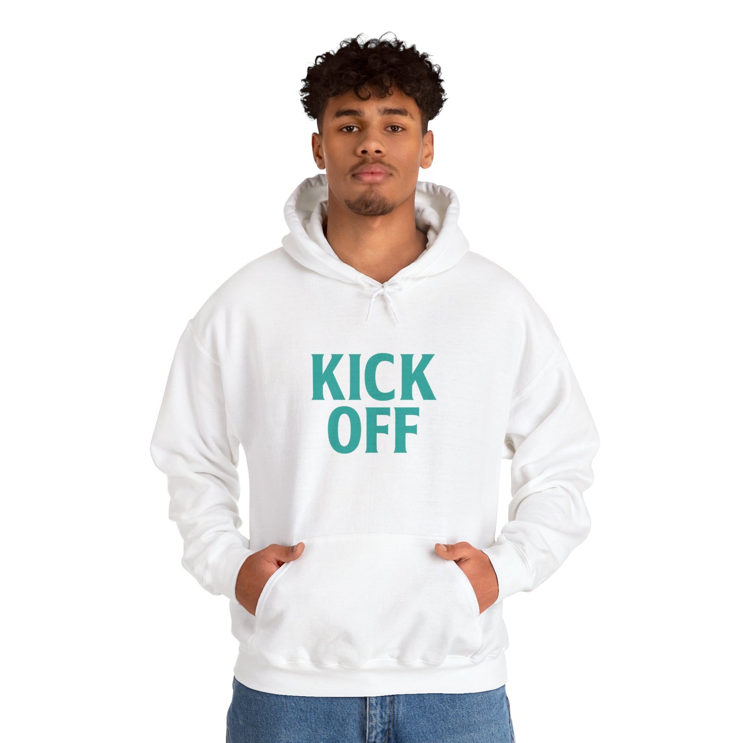 Kick Off Full Time Hoodie, Kick off in style, full time in comfort – A hoodie made for true football fans