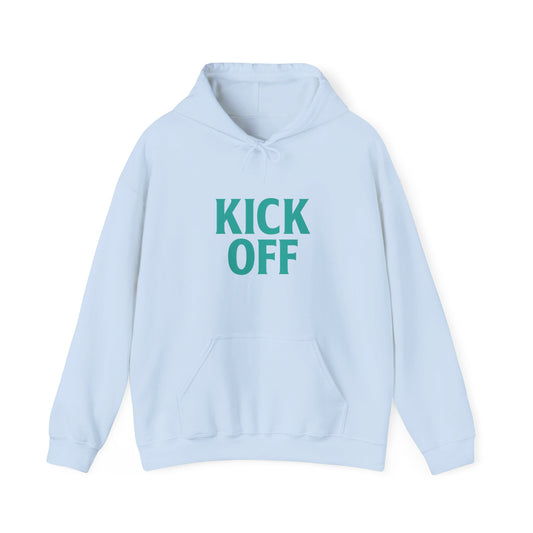 Kick Off Full Time Hoodie, Kick off in style, full time in comfort – A hoodie made for true football fans