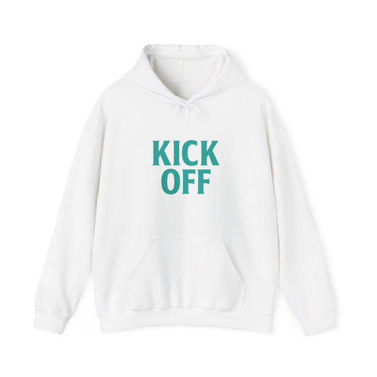 Kick Off Full Time Hoodie, Kick off in style, full time in comfort – A hoodie made for true football fans