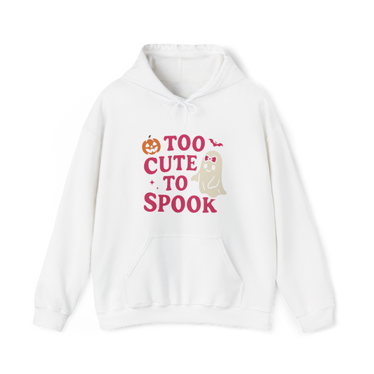 Too Cute to Spook Hoodie| Too cute to spook, too cozy to take off – Stay warm, stylish, and adorable all season long