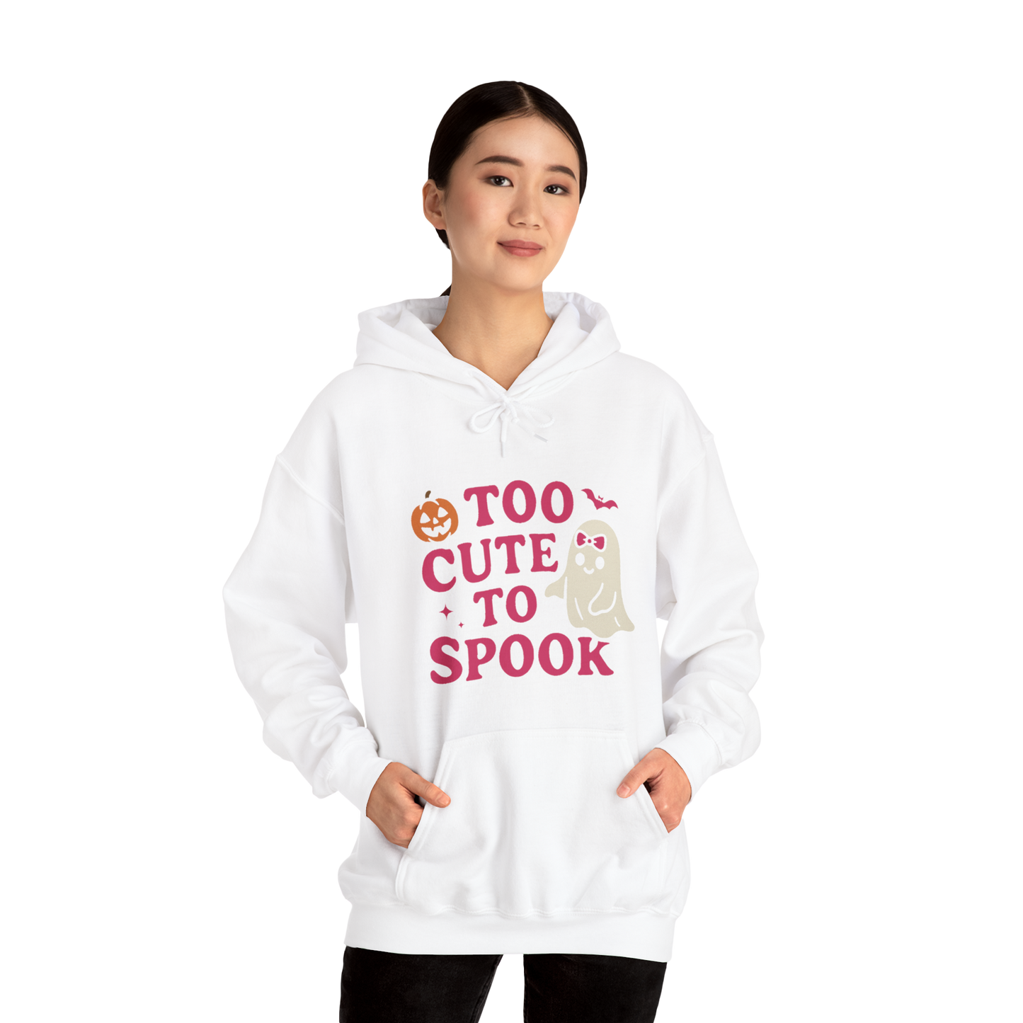 Too Cute to Spook Hoodie| Too cute to spook, too cozy to take off – Stay warm, stylish, and adorable all season long